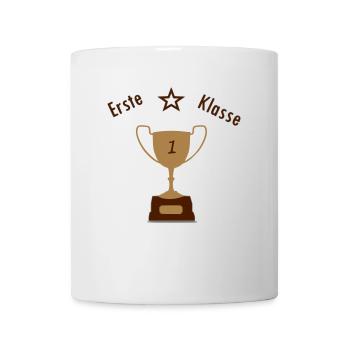 Schulanfang Erste Klasse - Tasse - Weiß - Vorne