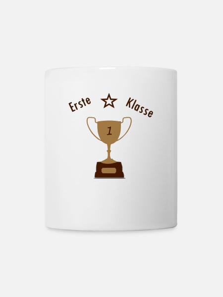 Schulanfang Erste Klasse - Tasse - Weiß