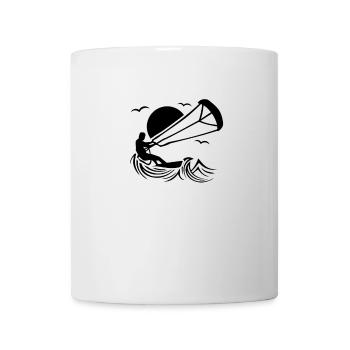 Kitesurfer - Tasse - Weiß - Vorne