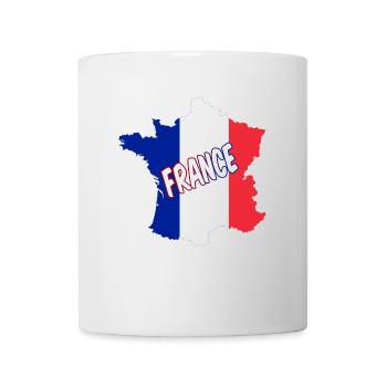 Protective mask country France - Mug - white - Front