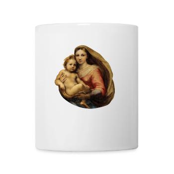 Sistine Madonna | Sistine Madonna | Raffael - Mug - white - Front