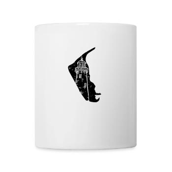 Amrum North Sea island grunge - Mug - white - Front
