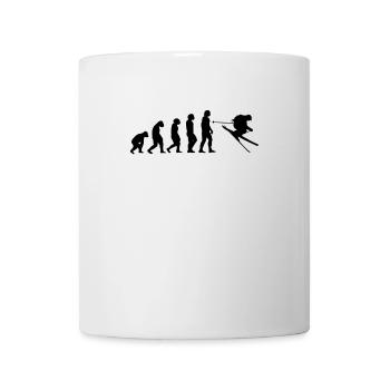 Ski Evolution Tshirt - Tasse - Weiß - Vorne