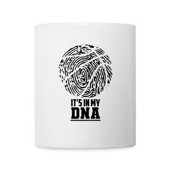 Playing basketball is in my DNA - Mug - white - Front