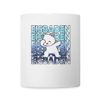 eisbaden kryotherapie eiskalt eisbad kneipp - Tasse - Weiß - Vorne