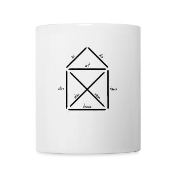 Das Haus vom Nikolaus Shirt für Weihnachten - Tasse - Weiß - Vorne