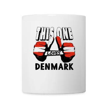 Denmark Flag Scandinavia Danish Flag Tour - Mug - white - Front