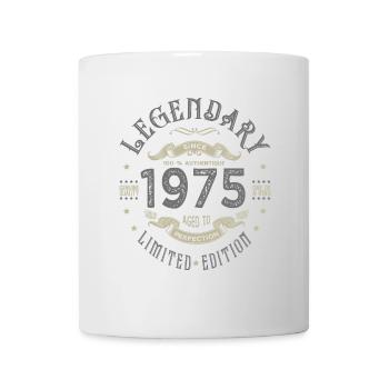 1975 Anniversaire legendary Né 1975 - Mug blanc - blanc - Devant
