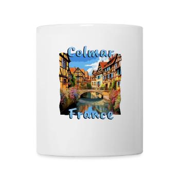 Colmar France Half-Timbered Charm - Mug - white - Front