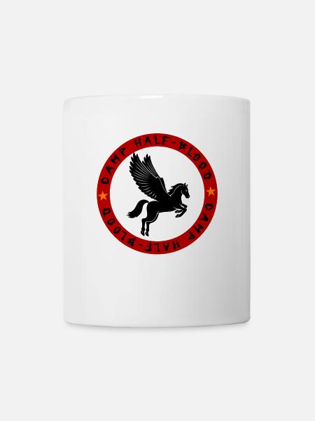 camp half blood shirt - Mug blanc - blanc