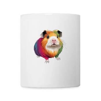 Cute colorful guinea pig - Mug - white - Front