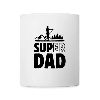 Super Dad - SUP Stand up paddling - Tasse - Weiß - Vorne