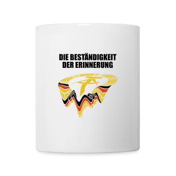 DDR Wappen, Die Beständigkeit der Erinnerung - Tasse - Weiß - Vorne