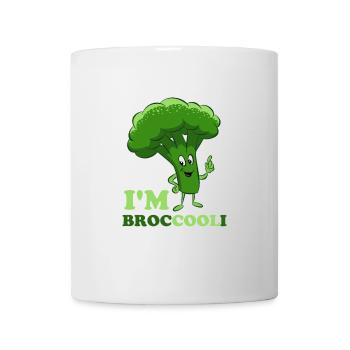 I'm Cool - broccoli, vegetables, vegetarian, vegan - Mug - white - Front