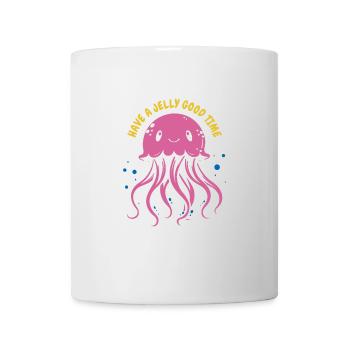 Passe un bon moment en gelée - Méduse avec des tentacules, moi - Mug blanc - blanc - Devant