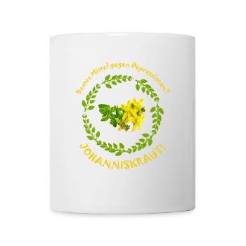 St. John's wort depression - Mug - white - Front