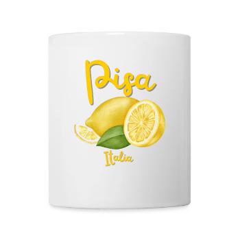 Pise - Italie - Souvenirs - Vacances - Tour penchée - Mug blanc - blanc - Devant