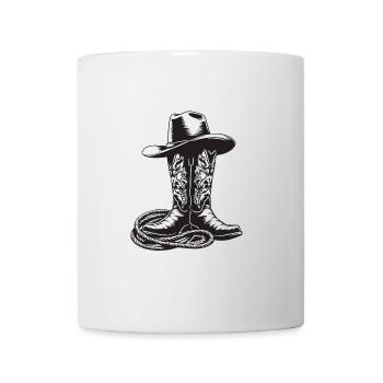 Linedance Linedancing Country Fan - Free Gift - Mug - white - Front