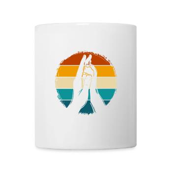 Hand + Dog Paw - High Five - Dog Fan - Mug - white - Front