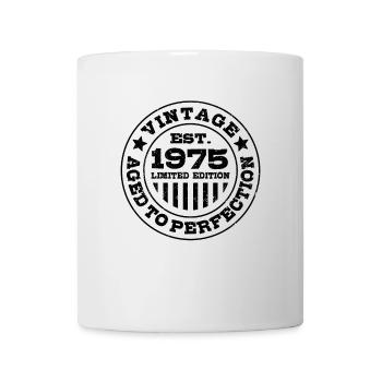 Millésime 1975 Edition Limitée - Cadeau d’anniversaire - Mug blanc - blanc - Devant