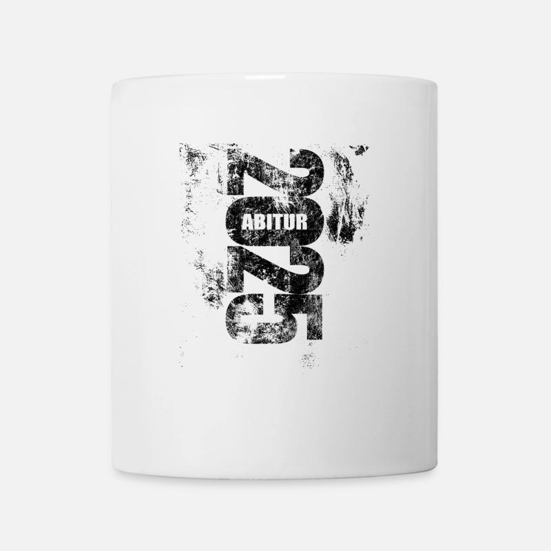 Abi 2025 - Abitur - Spruch - Tasse - Weiß