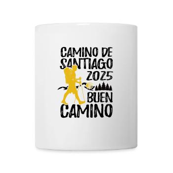 Camino de Santiago Buen Camino 2025 - Mug - white - Front