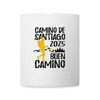 Camino de Santiago Buen Camino 2025 Women - Mug - white - Front