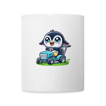 Penguin Tractor Horticulture Landscaper - Mug - white - Front