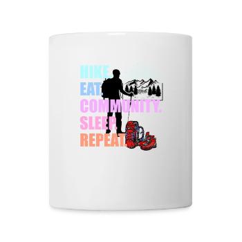 Funny saying for hiking, mountains, hiking - Mug - white - Front
