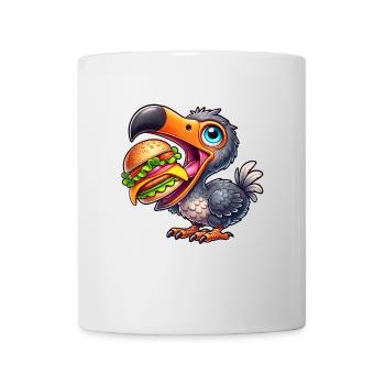 Fantaisiste Dodo Burger Hamburger Cheeseburger - Mug blanc - blanc - Devant
