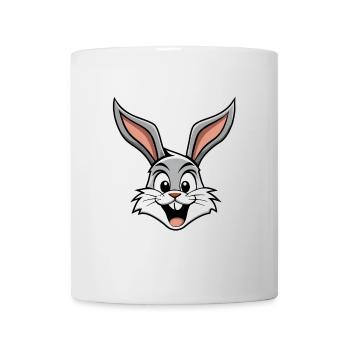 Happy Easter - Osterhase - Osterei - Geschenk - Tasse - Weiß - Vorne