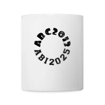 Abi 2025 - Abitur - Spruch - Tasse - Weiß - Vorne