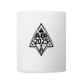 Abi 2025 - Abitur - Spruch - Tasse - Weiß - Vorne