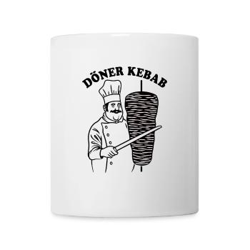 Döner Kebab - Fast Food - Spruch - Tasse - Weiß - Vorne