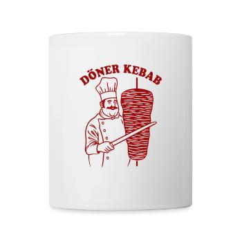Döner Kebab - Fast Food - Spruch - Tasse - Weiß - Vorne