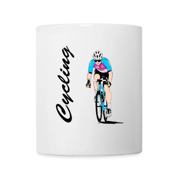 Cycling - Road Cyclists - Cycling Races - Mug - white - Front
