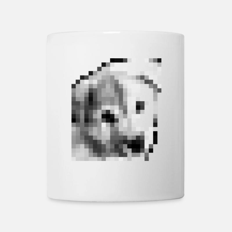 Pixel Jindo Puppy - Mug - white