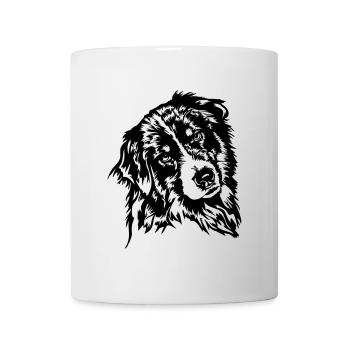 Australian Shepherd Aussie Dog Canine Wilsigns - Mug - white - Front
