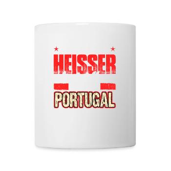 PORTUGAL - heiss - Tasse - Weiß - Vorne