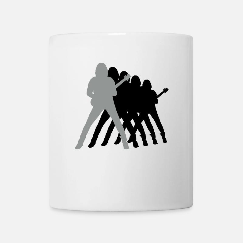 gitarrist - Tasse - Weiß