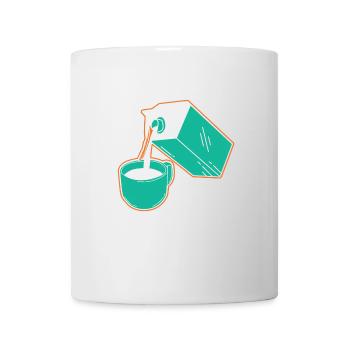Milk Milk Coffee Milk Bag Coffee - Mug - white - Front