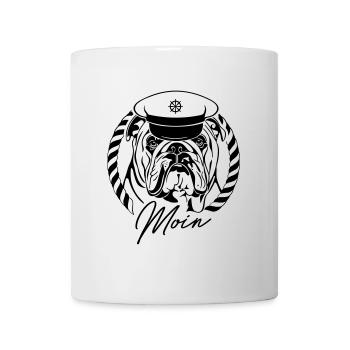 BULLDOG ANGLAIS Moin dog dog disant Wilsigns - Mug blanc - blanc - Devant