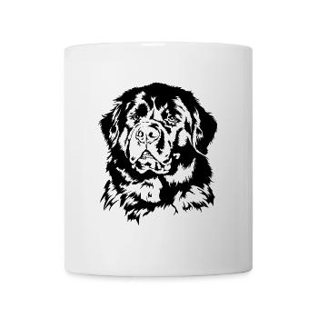 NEWFOUNDLAND Portrait Dogs Dog Wilsigns - Mug - white - Front
