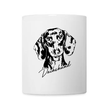 DACHSHUND Portrait Dogs Dog Wilsigns - Mug - white - Front