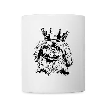 PEKINGESE Crown Dog Dogs Wilsigns - Mug - white - Front