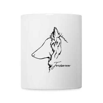 TERVUEREN Profil Hunde Hund Wilsigns - Tasse - Weiß - Vorne