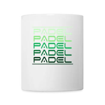 Padel Padeltennis Padeltennis-Sport Paddle - Tasse - Weiß - Vorne