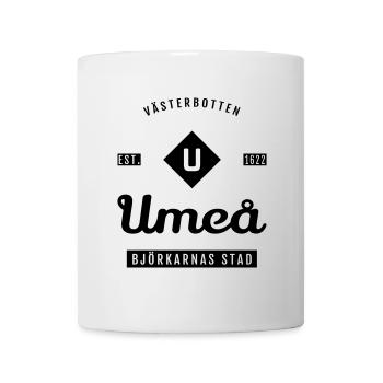 Umeå, Västerbotten. - Mug - white - Front