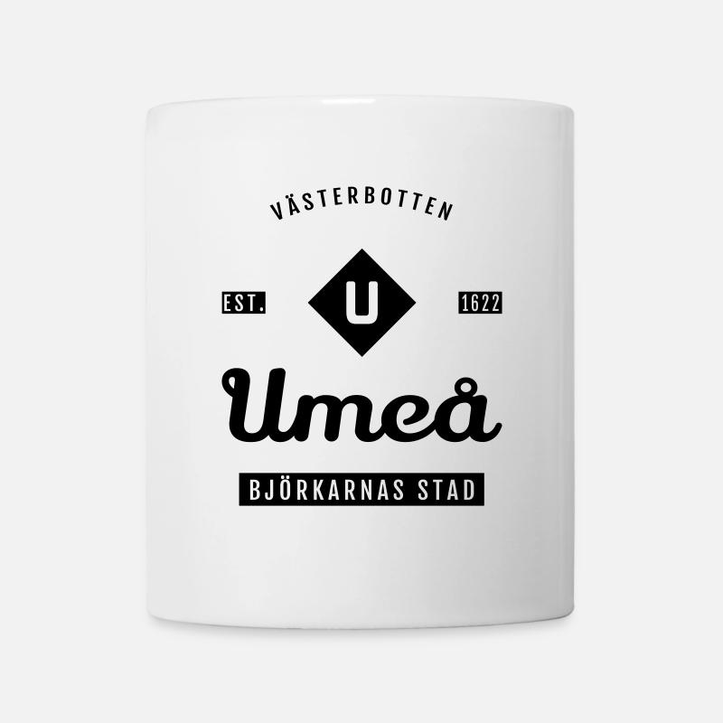 Umeå, Västerbotten. - Mug blanc - blanc