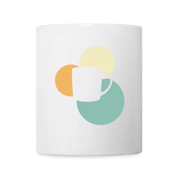 Coffee Bean Coffee Cup Caffeine - Mug - white - Front